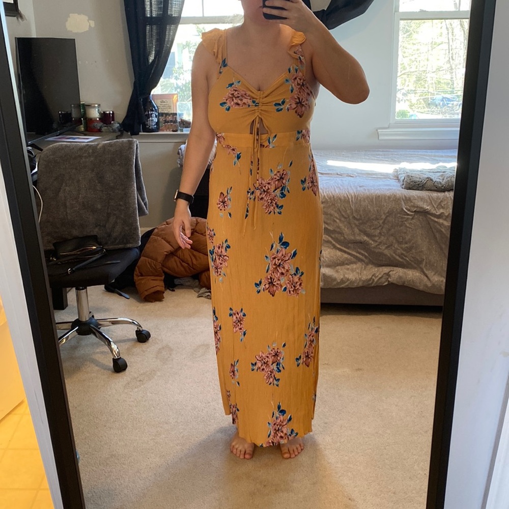 Floral maxi dress